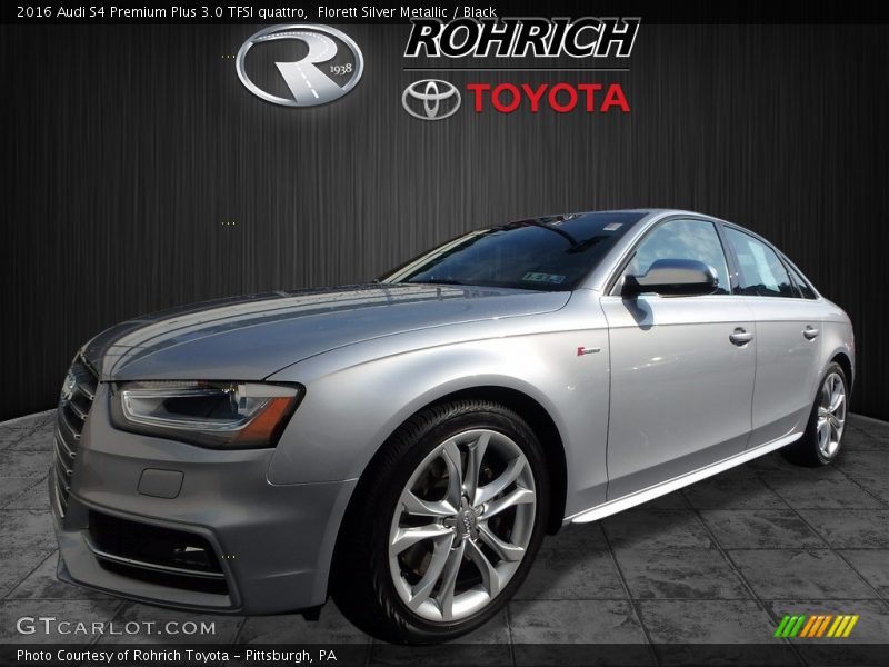 Florett Silver Metallic / Black 2016 Audi S4 Premium Plus 3.0 TFSI quattro
