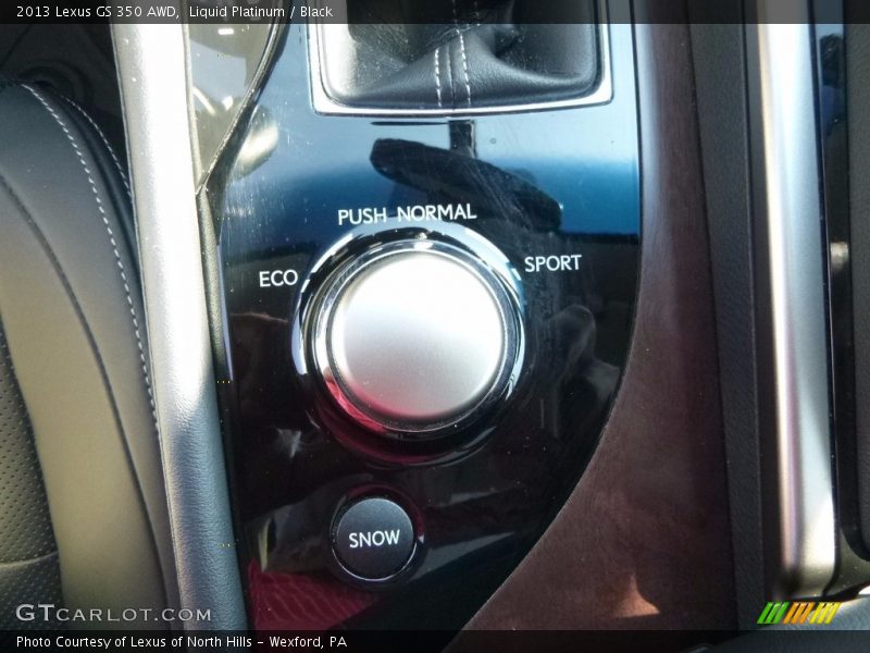 Liquid Platinum / Black 2013 Lexus GS 350 AWD