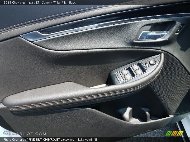 Summit White / Jet Black 2018 Chevrolet Impala LT
