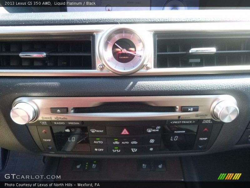 Liquid Platinum / Black 2013 Lexus GS 350 AWD