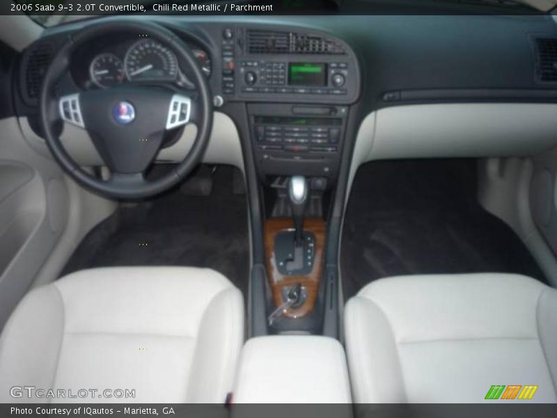 Chili Red Metallic / Parchment 2006 Saab 9-3 2.0T Convertible