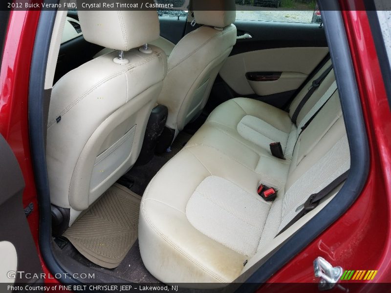 Crystal Red Tintcoat / Cashmere 2012 Buick Verano FWD