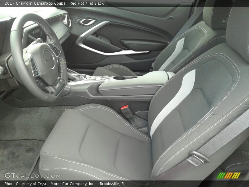 Front Seat of 2017 Camaro SS Coupe