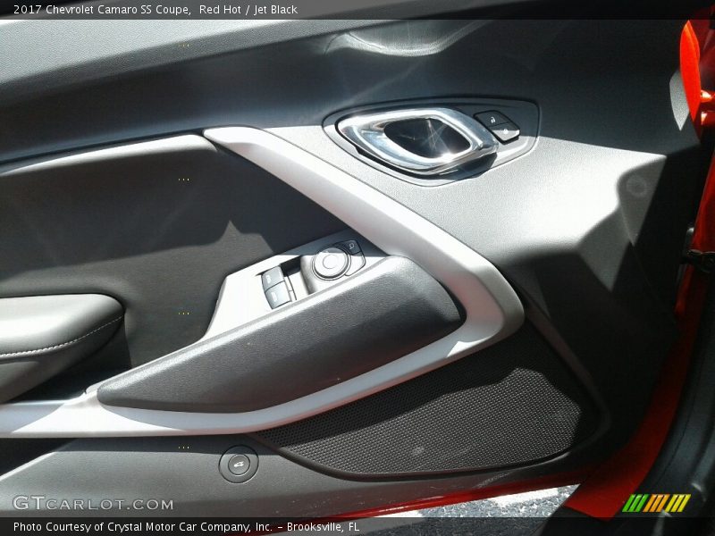 Red Hot / Jet Black 2017 Chevrolet Camaro SS Coupe