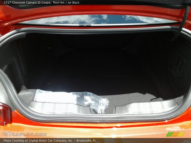 Red Hot / Jet Black 2017 Chevrolet Camaro SS Coupe