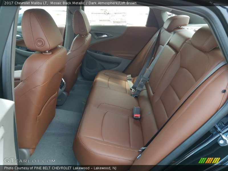 Mosaic Black Metallic / Dark Atmosphere/Loft Brown 2017 Chevrolet Malibu LT