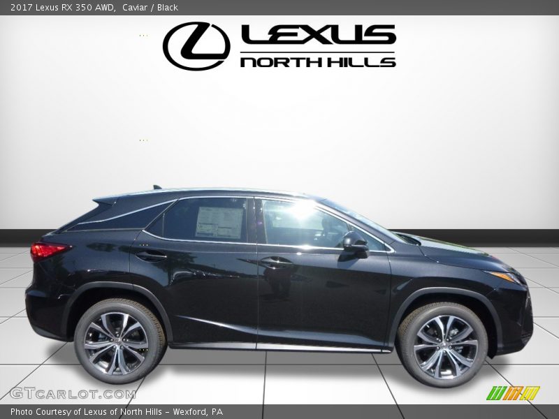 Caviar / Black 2017 Lexus RX 350 AWD