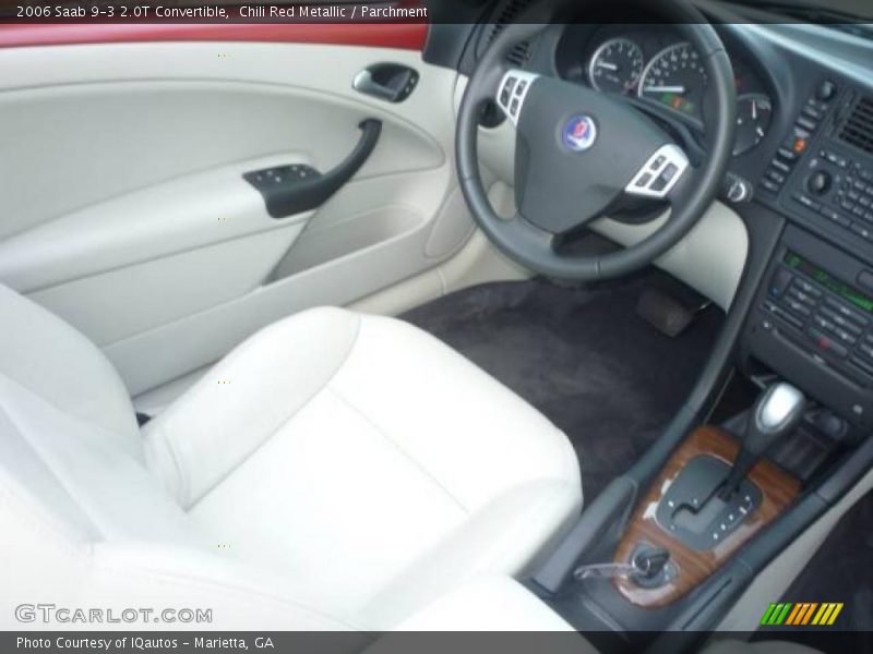 Chili Red Metallic / Parchment 2006 Saab 9-3 2.0T Convertible
