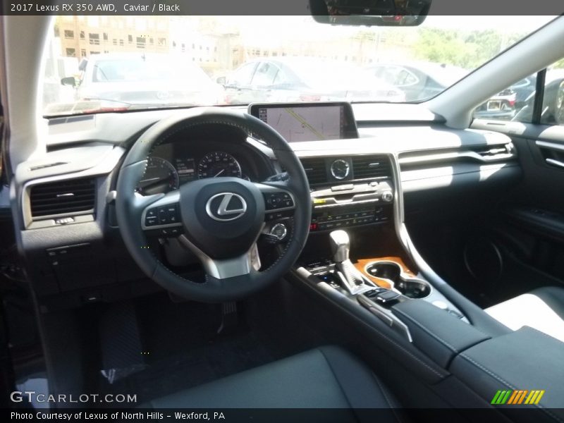Caviar / Black 2017 Lexus RX 350 AWD