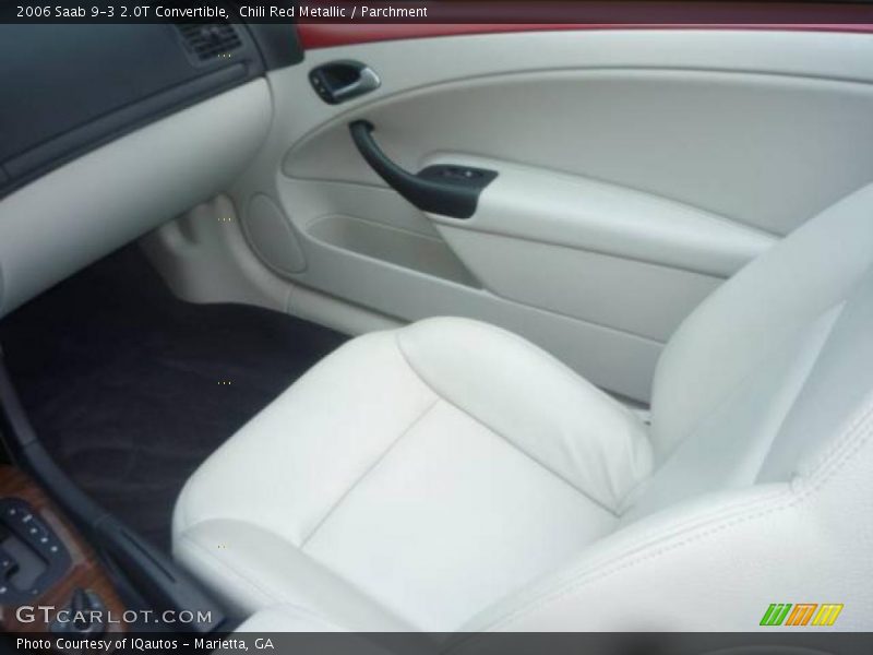 Chili Red Metallic / Parchment 2006 Saab 9-3 2.0T Convertible