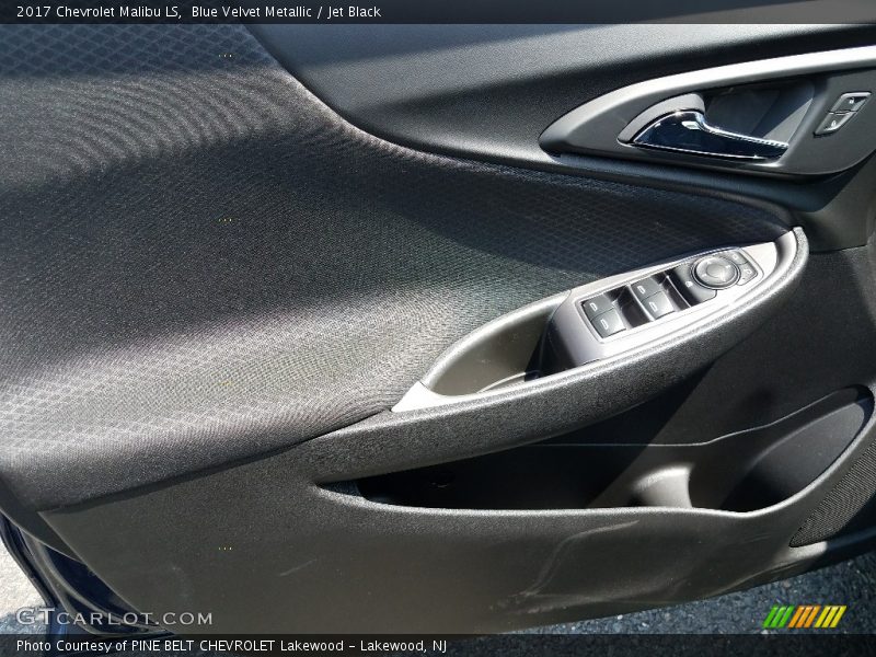 Blue Velvet Metallic / Jet Black 2017 Chevrolet Malibu LS