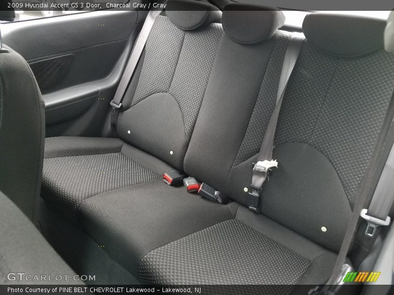 Charcoal Gray / Gray 2009 Hyundai Accent GS 3 Door