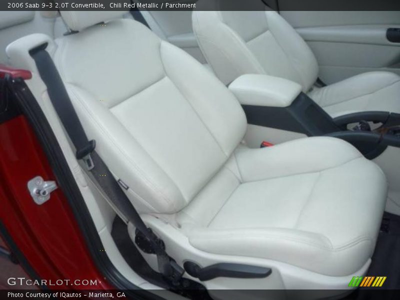 Chili Red Metallic / Parchment 2006 Saab 9-3 2.0T Convertible