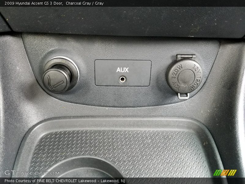 Charcoal Gray / Gray 2009 Hyundai Accent GS 3 Door