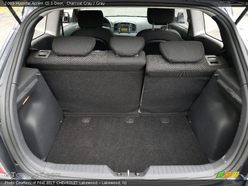 Charcoal Gray / Gray 2009 Hyundai Accent GS 3 Door