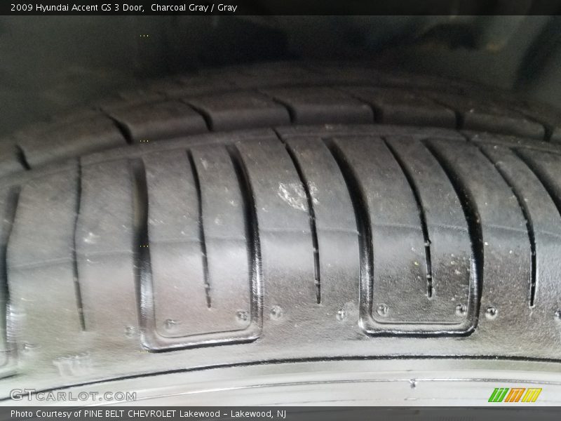 Charcoal Gray / Gray 2009 Hyundai Accent GS 3 Door