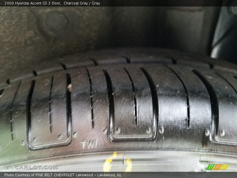 Charcoal Gray / Gray 2009 Hyundai Accent GS 3 Door