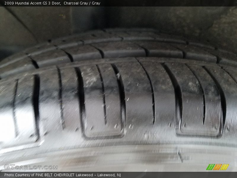 Charcoal Gray / Gray 2009 Hyundai Accent GS 3 Door