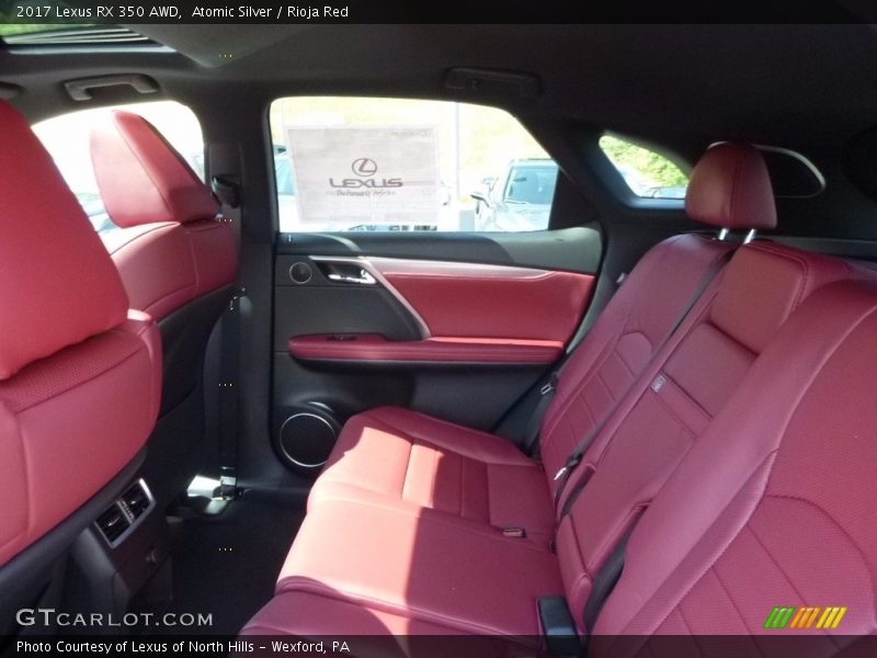 Atomic Silver / Rioja Red 2017 Lexus RX 350 AWD