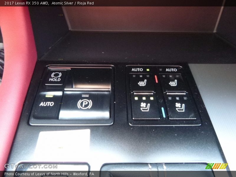 Atomic Silver / Rioja Red 2017 Lexus RX 350 AWD