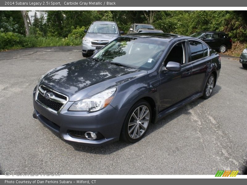 Carbide Gray Metallic / Black 2014 Subaru Legacy 2.5i Sport