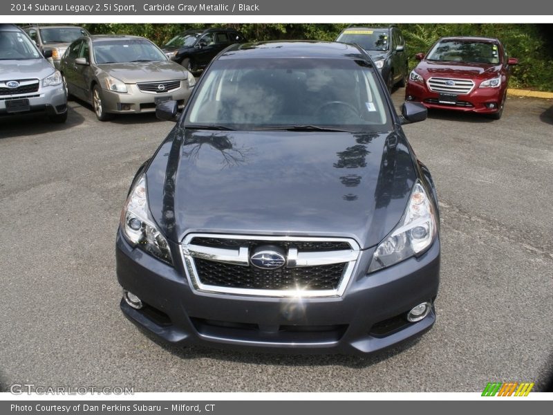 Carbide Gray Metallic / Black 2014 Subaru Legacy 2.5i Sport
