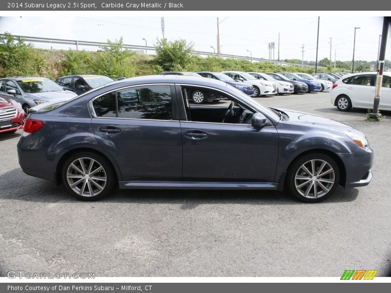 Carbide Gray Metallic / Black 2014 Subaru Legacy 2.5i Sport