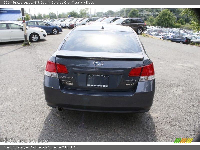 Carbide Gray Metallic / Black 2014 Subaru Legacy 2.5i Sport