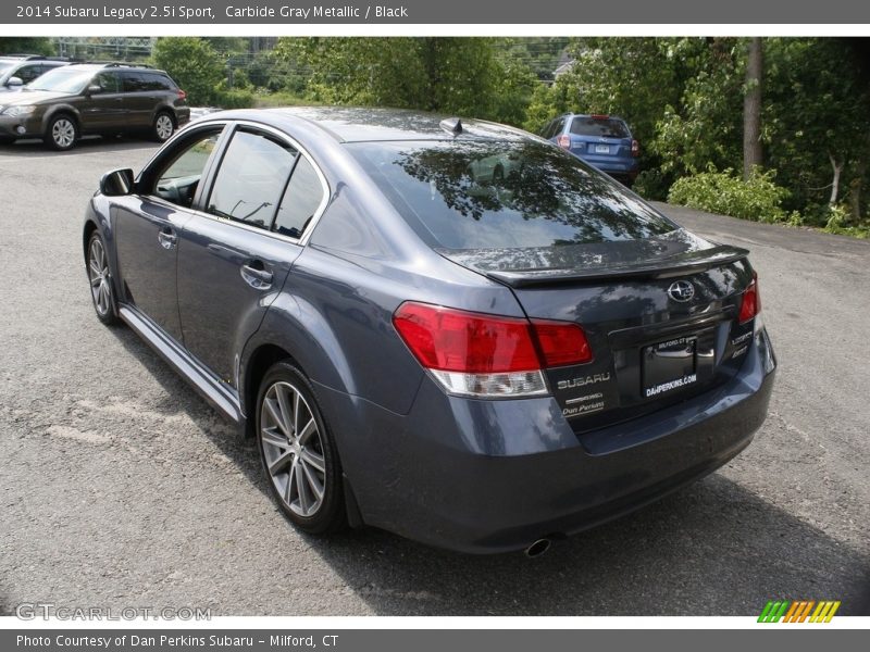 Carbide Gray Metallic / Black 2014 Subaru Legacy 2.5i Sport