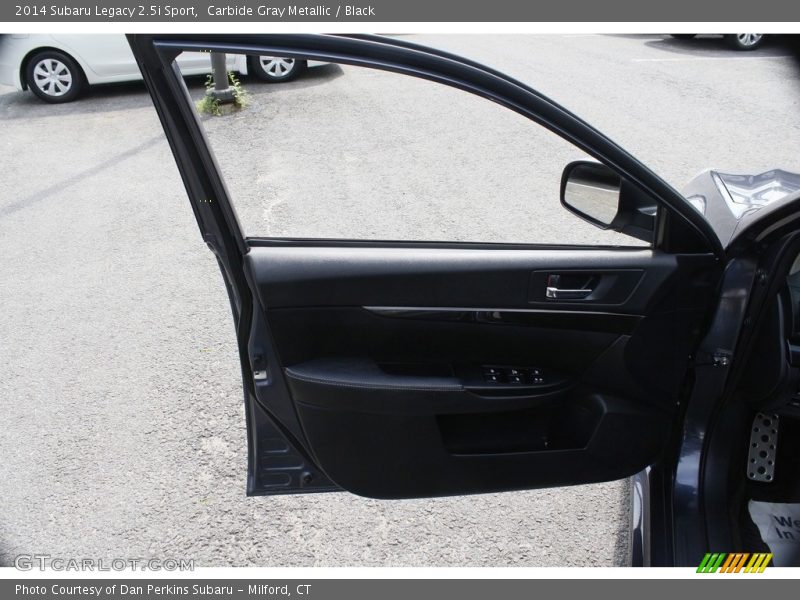 Carbide Gray Metallic / Black 2014 Subaru Legacy 2.5i Sport