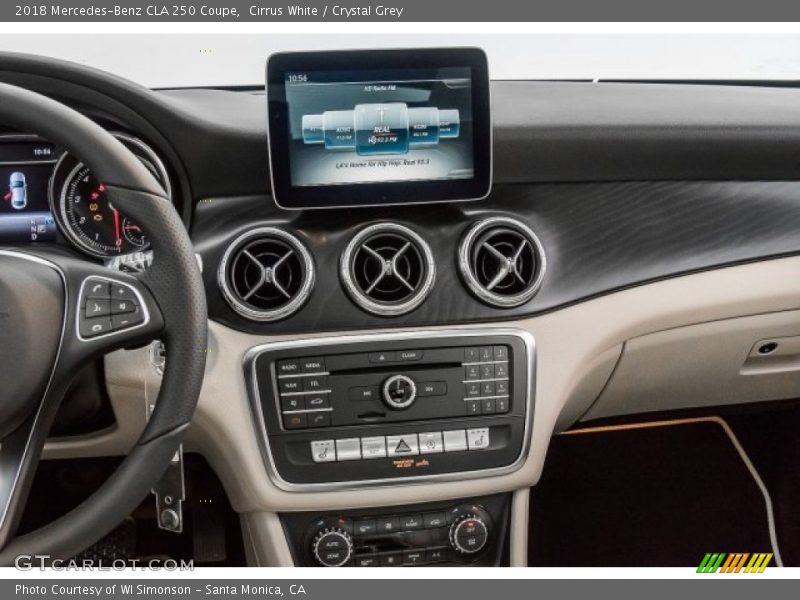 Cirrus White / Crystal Grey 2018 Mercedes-Benz CLA 250 Coupe