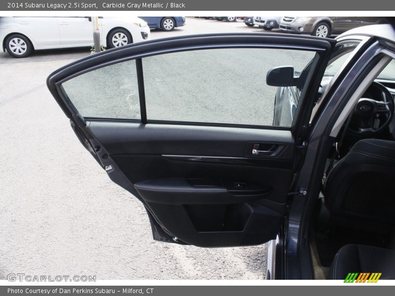 Carbide Gray Metallic / Black 2014 Subaru Legacy 2.5i Sport