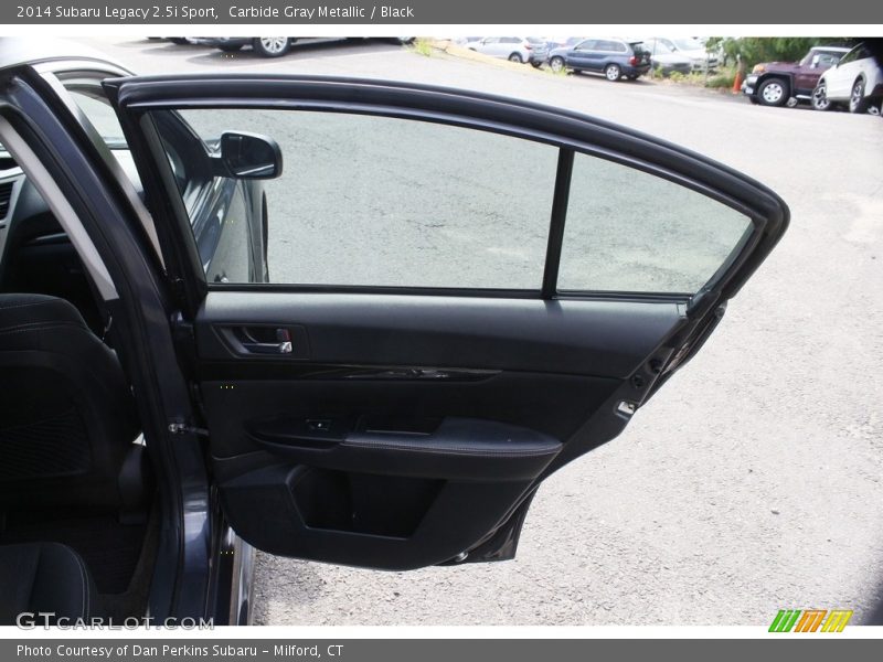 Carbide Gray Metallic / Black 2014 Subaru Legacy 2.5i Sport