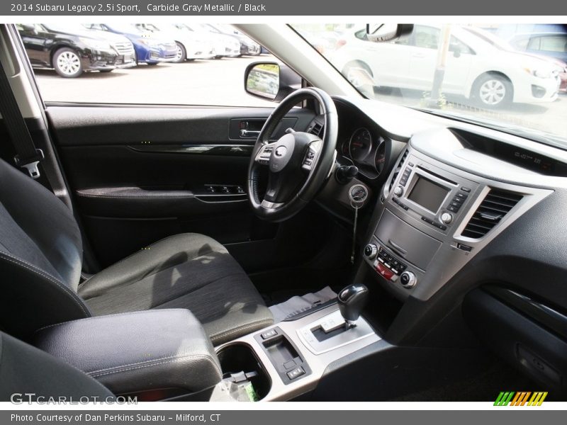 Carbide Gray Metallic / Black 2014 Subaru Legacy 2.5i Sport