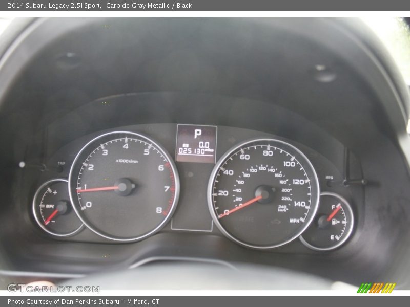 Carbide Gray Metallic / Black 2014 Subaru Legacy 2.5i Sport