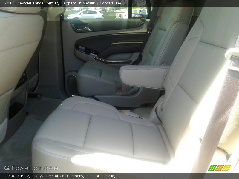 Pepperdust Metallic / Cocoa/Dune 2017 Chevrolet Tahoe Premier