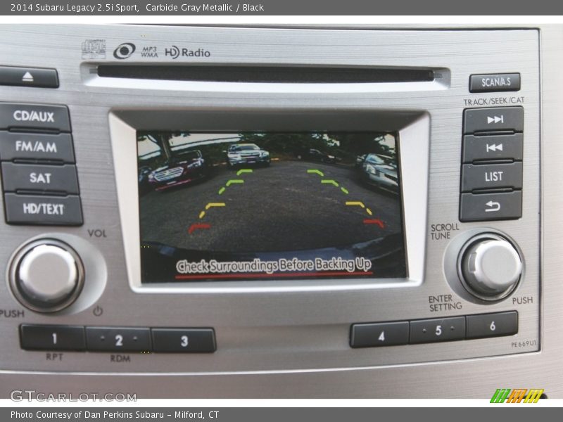 Carbide Gray Metallic / Black 2014 Subaru Legacy 2.5i Sport