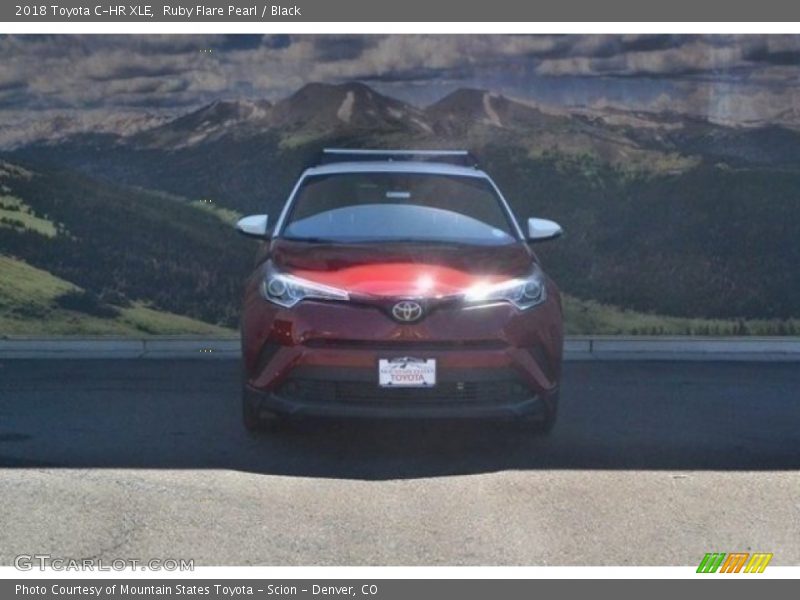 Ruby Flare Pearl / Black 2018 Toyota C-HR XLE