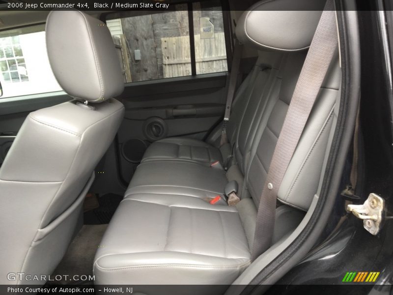 Black / Medium Slate Gray 2006 Jeep Commander 4x4