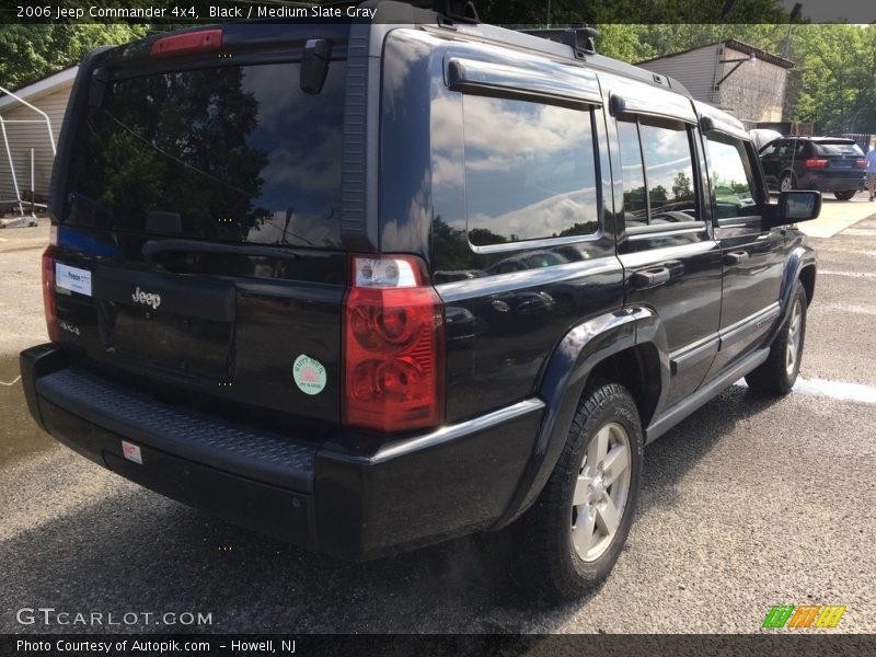 Black / Medium Slate Gray 2006 Jeep Commander 4x4