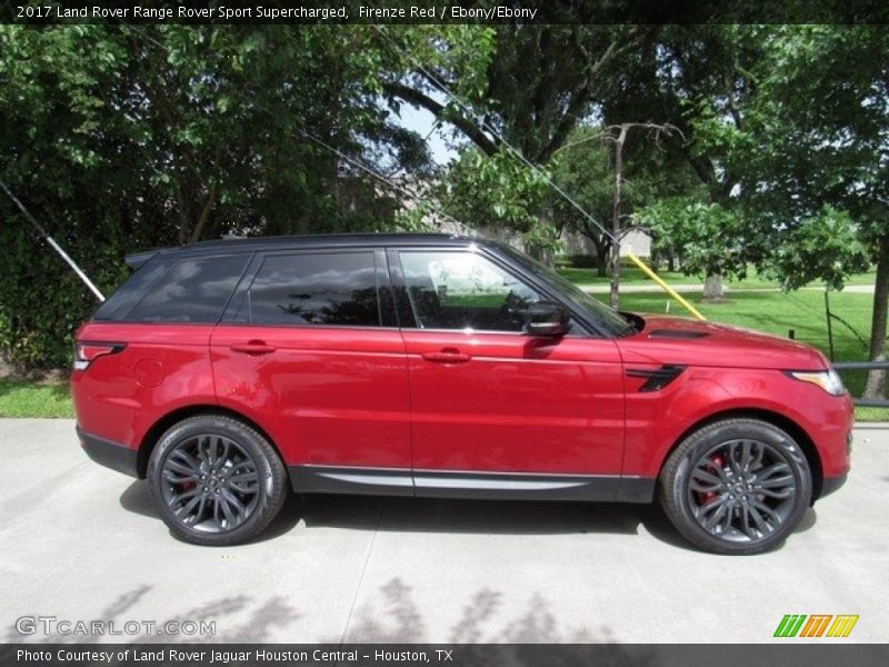 Firenze Red / Ebony/Ebony 2017 Land Rover Range Rover Sport Supercharged