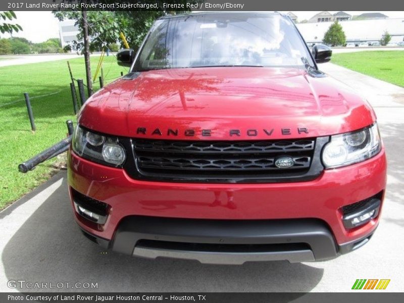 Firenze Red / Ebony/Ebony 2017 Land Rover Range Rover Sport Supercharged