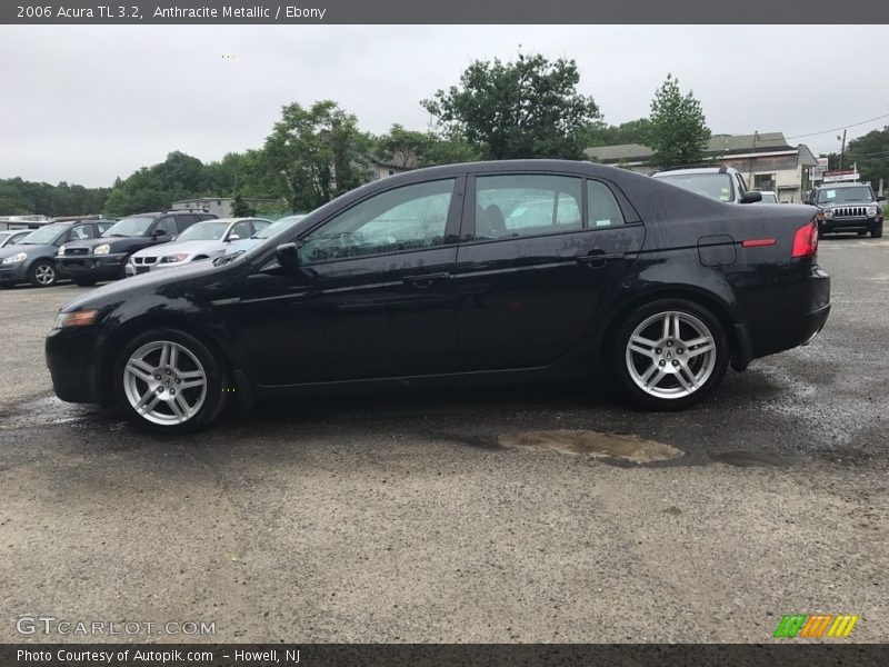 Anthracite Metallic / Ebony 2006 Acura TL 3.2