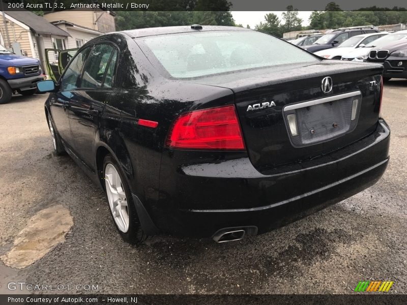 Anthracite Metallic / Ebony 2006 Acura TL 3.2