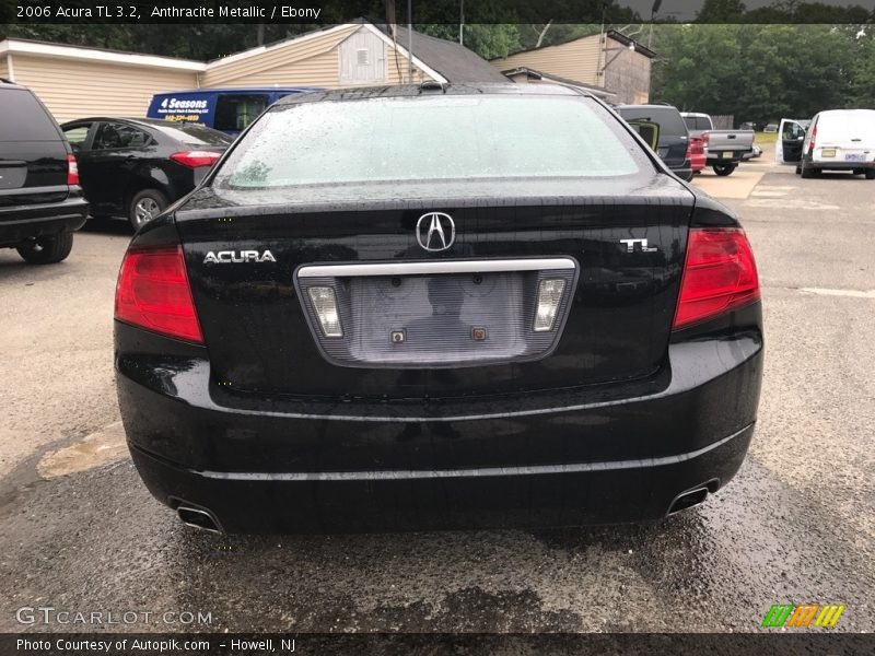 Anthracite Metallic / Ebony 2006 Acura TL 3.2