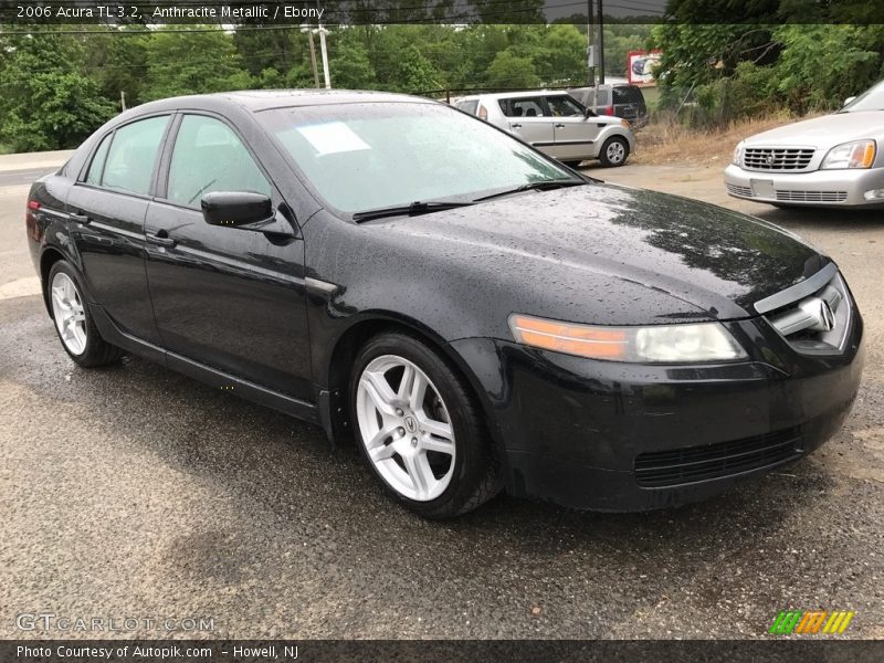 Anthracite Metallic / Ebony 2006 Acura TL 3.2