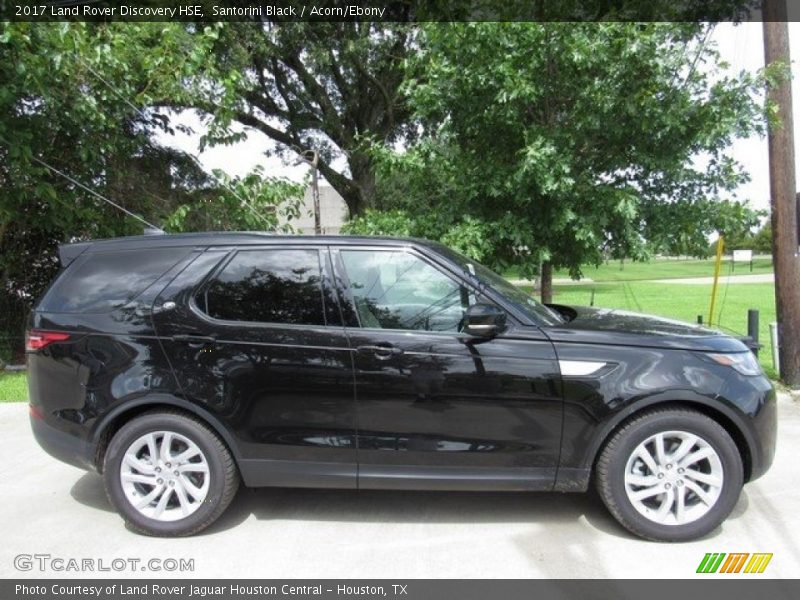 Santorini Black / Acorn/Ebony 2017 Land Rover Discovery HSE