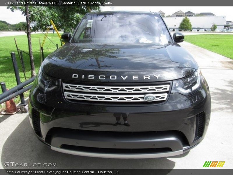 Santorini Black / Acorn/Ebony 2017 Land Rover Discovery HSE