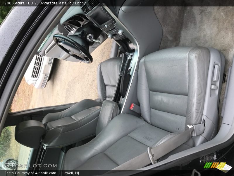 Anthracite Metallic / Ebony 2006 Acura TL 3.2