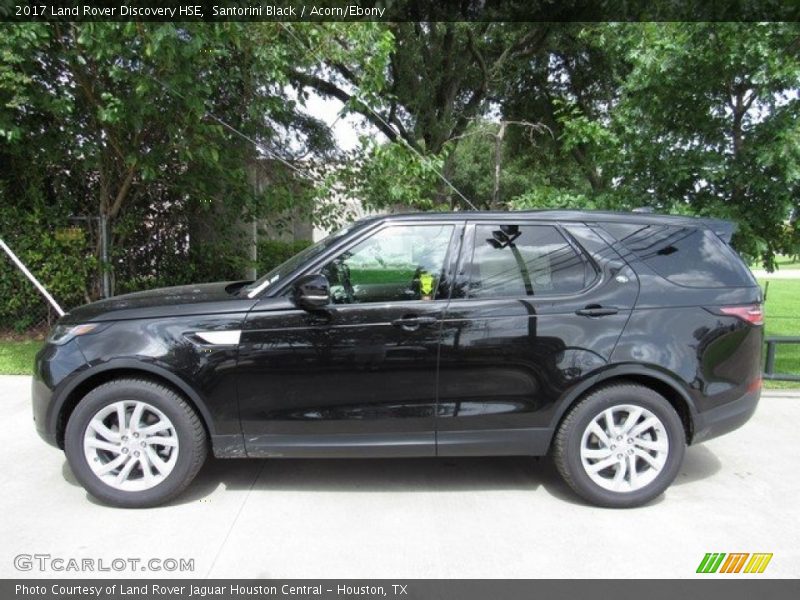 Santorini Black / Acorn/Ebony 2017 Land Rover Discovery HSE